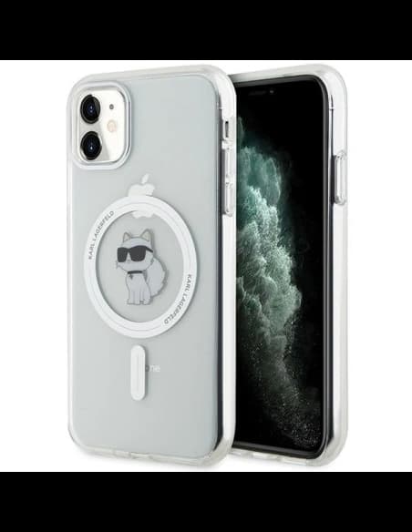 Karl Lagerfeld KLHMN61HFCCNOT Apple iPhone XR / 11 hardcase IML Choupette MagSafe transparent