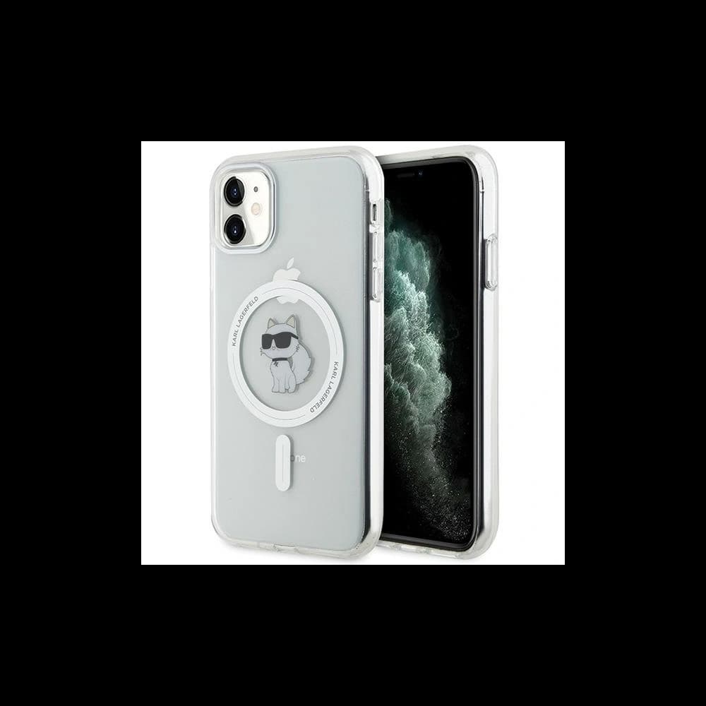 Karl Lagerfeld KLHMN61HFCCNOT Apple iPhone XR / 11 hardcase IML Choupette MagSafe transparent