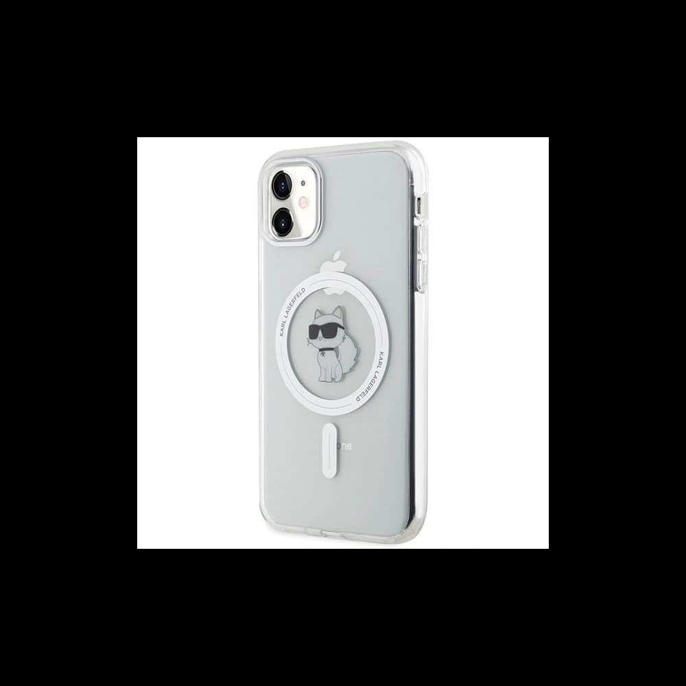 Karl Lagerfeld KLHMN61HFCCNOT Apple iPhone XR / 11 hardcase IML Choupette MagSafe transparent - 2