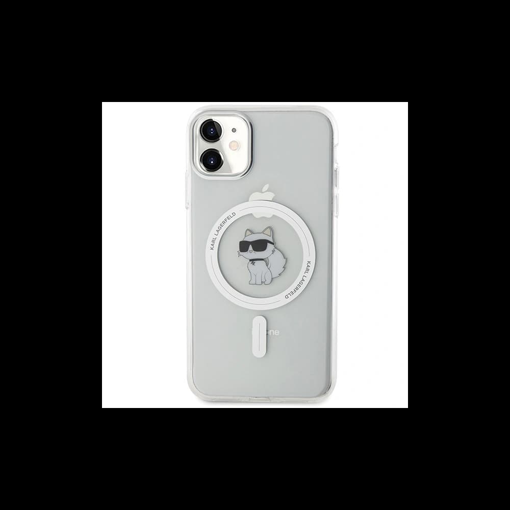 Karl Lagerfeld KLHMN61HFCCNOT Apple iPhone XR / 11 hardcase IML Choupette MagSafe transparent - 3