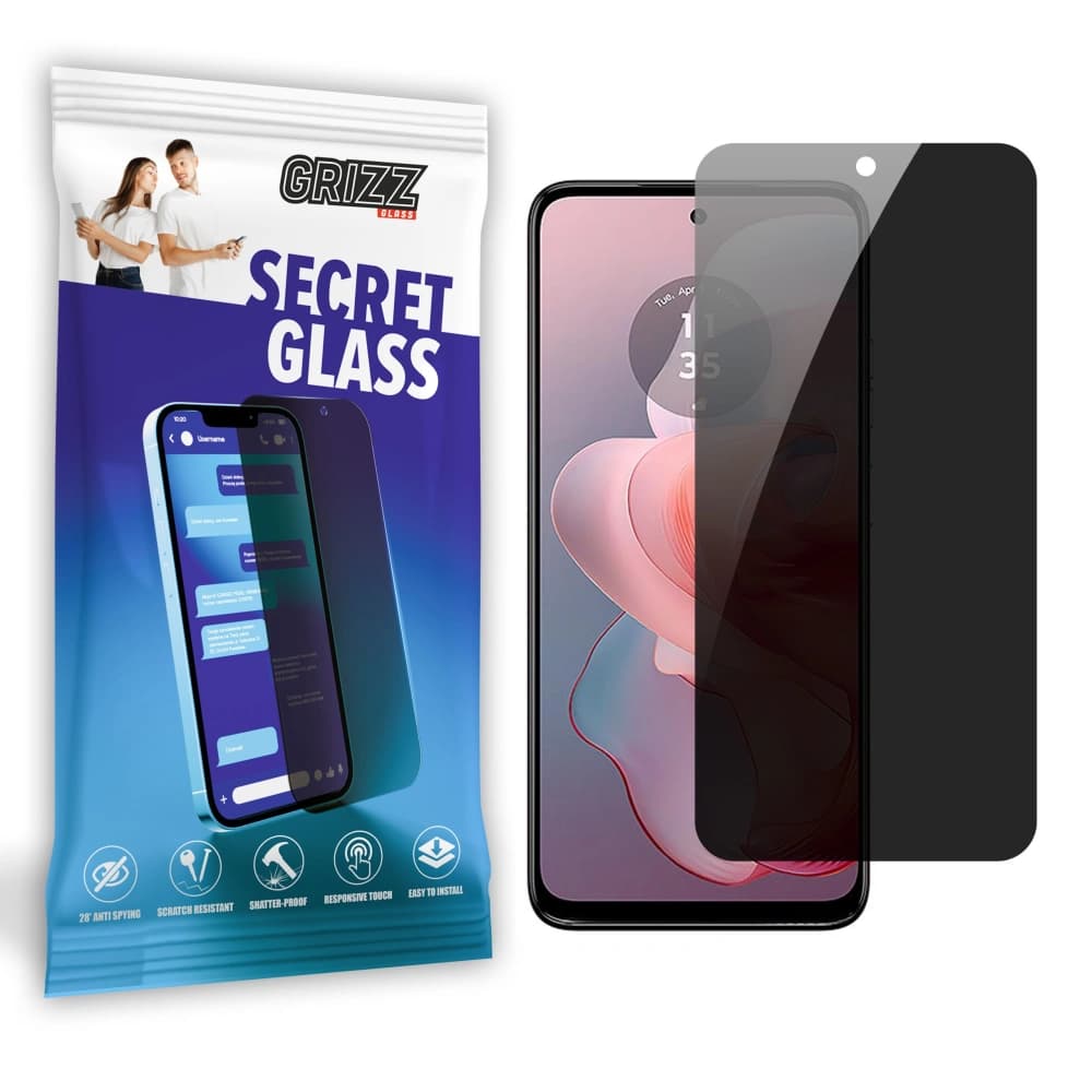 GrizzGlass Matte SecretGlass Motorola Moto G Power 2024 - 1