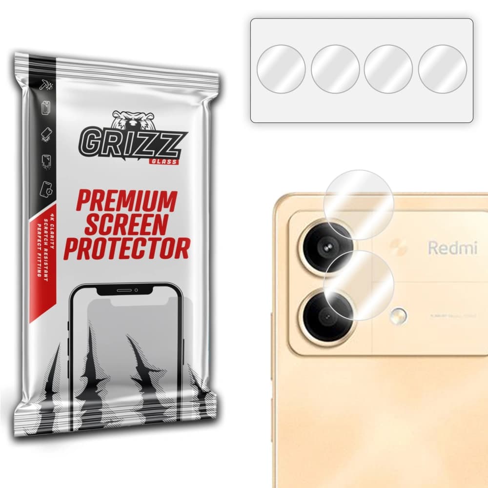 Üveg a GrizzGlass HybridGlass kamerához Xiaomi Poco X6 Neo-hoz - 1