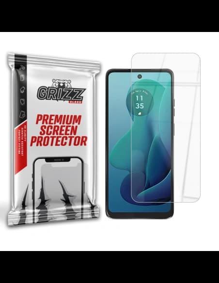 Hybriertes Glas GrizzGlass HybridGlass für Motorola Moto G 2024