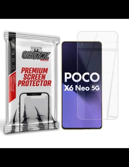 Hibrid üveg GrizzGlass HybridGlass a Xiaomi Poco X6 Neo-hoz
