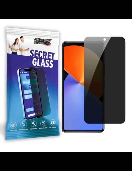 Matowe szkło prywatyzujące GrizzGlass SecretGlass do Infinix Note 40
