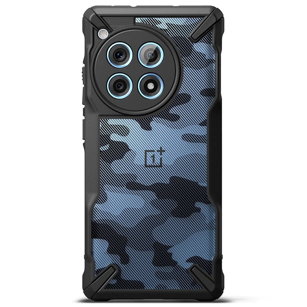 Etui Ringke Fusion-X OnePlus 12R Camo Black - 3
