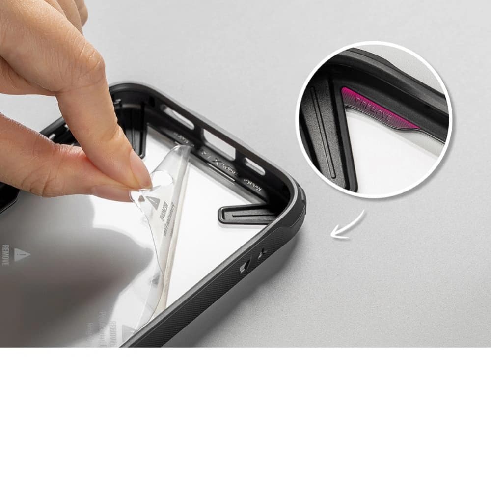 Etui Ringke Fusion-X OnePlus 12R Camo Black - 9