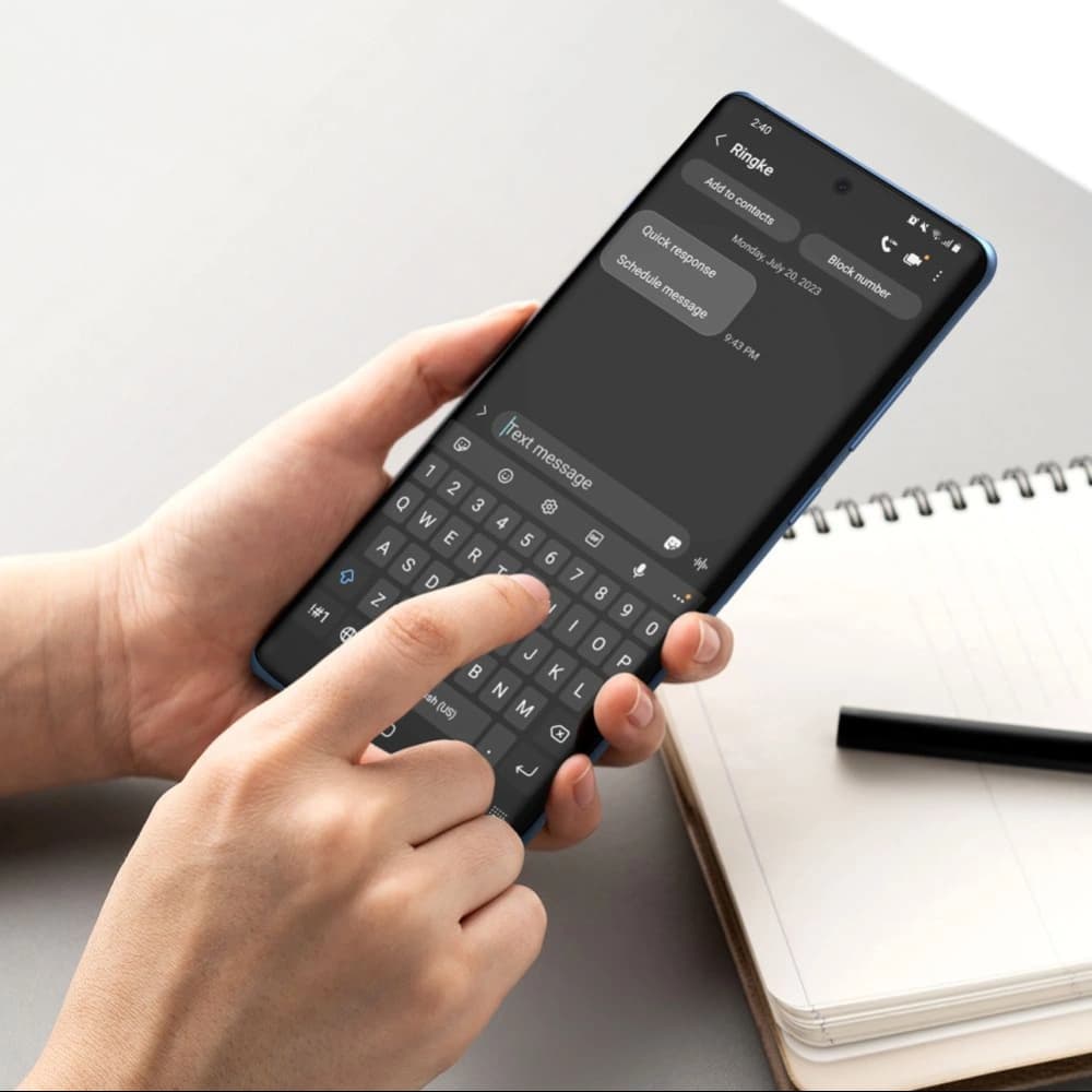 Folia hydrogel Ringke Dual Easy OnePlus 12R [2 PACK] - 7