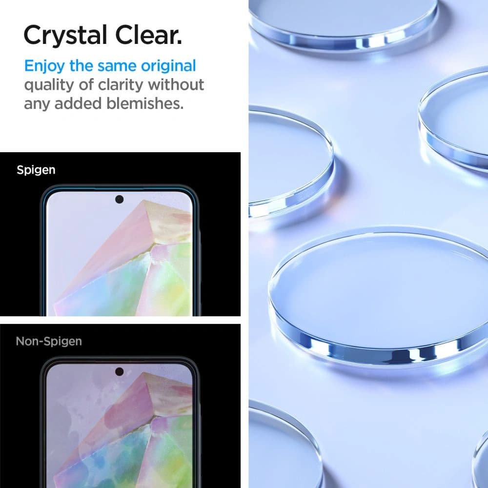Spigen GLAS.tR AlignMaster Samsung Galaxy A35 5G Clear [2 PACK] - 9