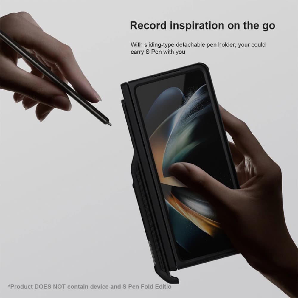 Case Nillkin Super Frosted Shield Fold Samsung Galaxy Z Fold 5 schwarz - 11