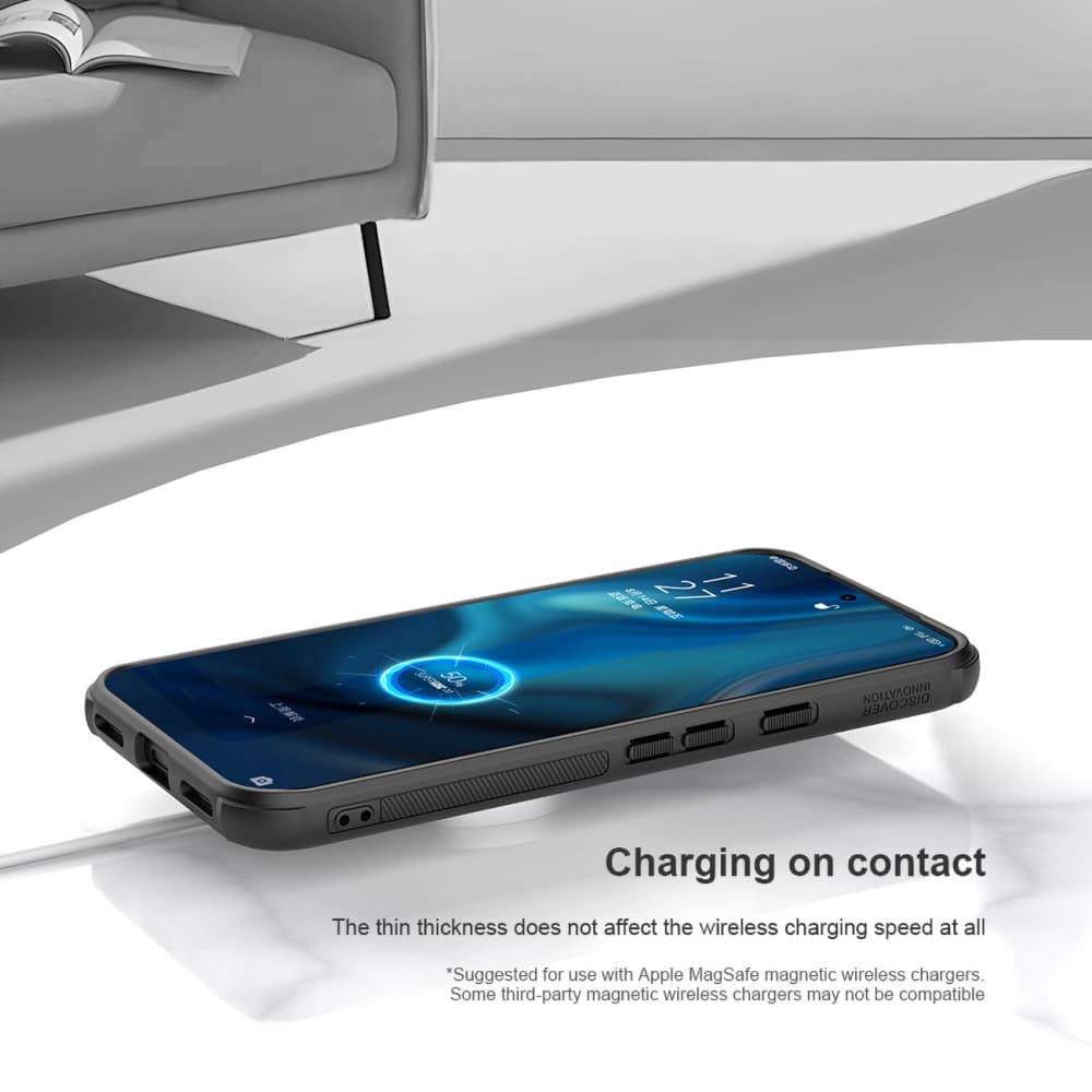 Etui Nillkin Super Frosted Shield Pro Magnetic tok Google Pixel 8A fekete - 9