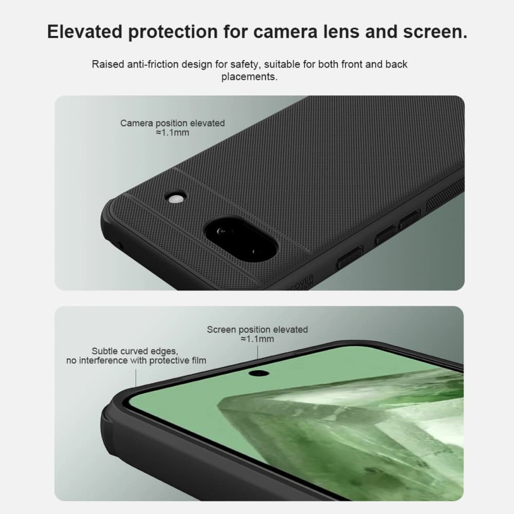 Etui Nillkin Super Frosted Shield Pro Magnetic tok Google Pixel 8A fekete - 16