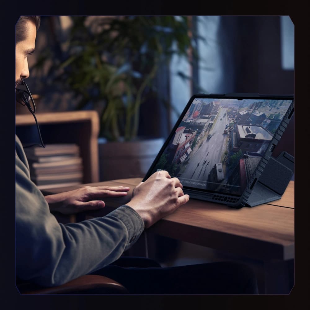 Etui Nillkin Bumper Leather Case Pro Samsung Galaxy Tab S9 Ultra / S10 Ultra negre - 10