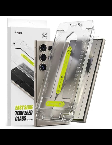 Sticlă securizată Ringke Easy Slide Samsung Galaxy S24 Ultra Clear [2 PACK]