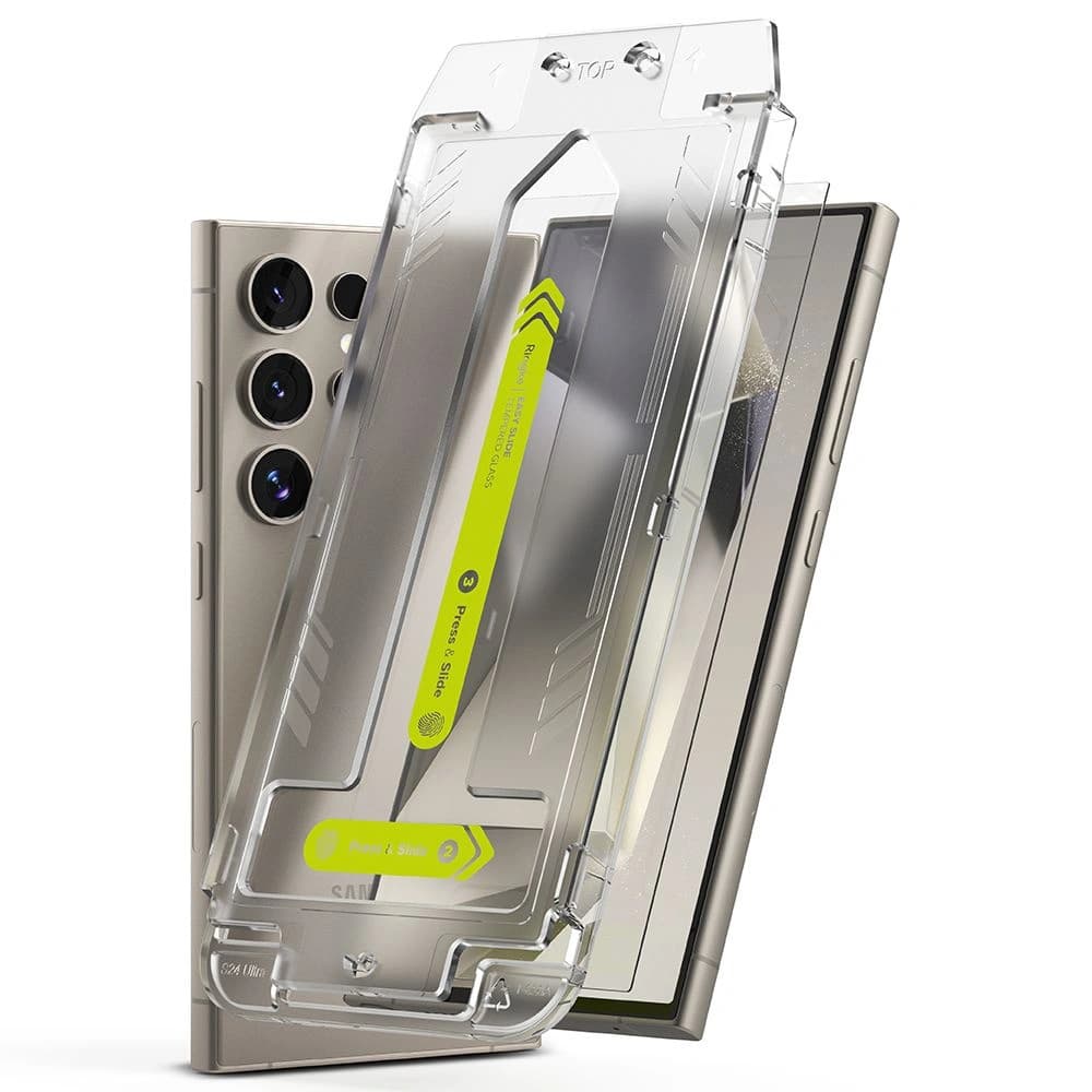 Sticlă securizată Ringke Easy Slide Samsung Galaxy S24 Ultra Clear [2 PACK] - 2