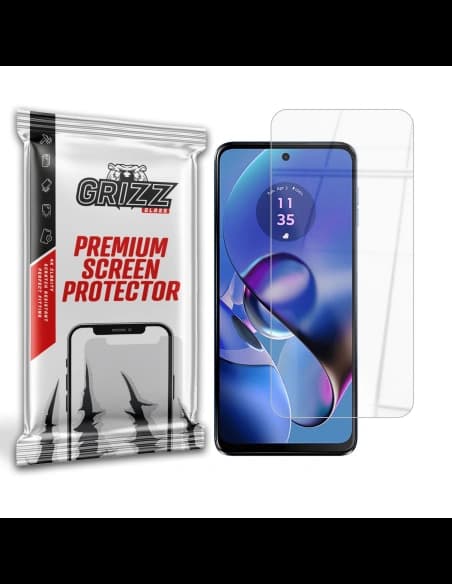 Hybriertes Glas GrizzGlass HybridGlass für Motorola Moto G64