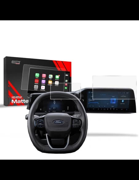 Matte GrizzGlass CarDisplay Protection Ford Courier 8" 2023-2025 [2in1]