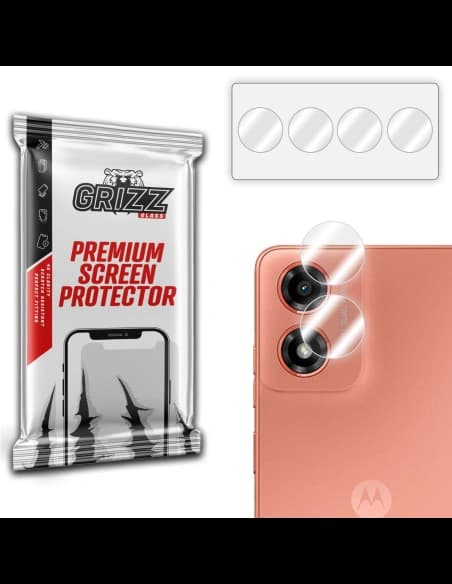 GrizzGlass HybridGlass Geam de cameră pentru Motorola Moto G04s
