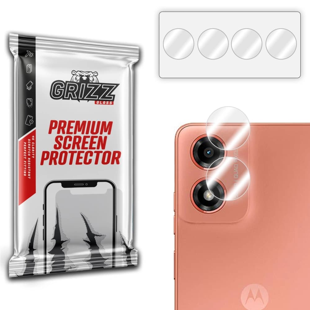 GrizzGlass HybridGlass Geam de cameră pentru Motorola Moto G04s
