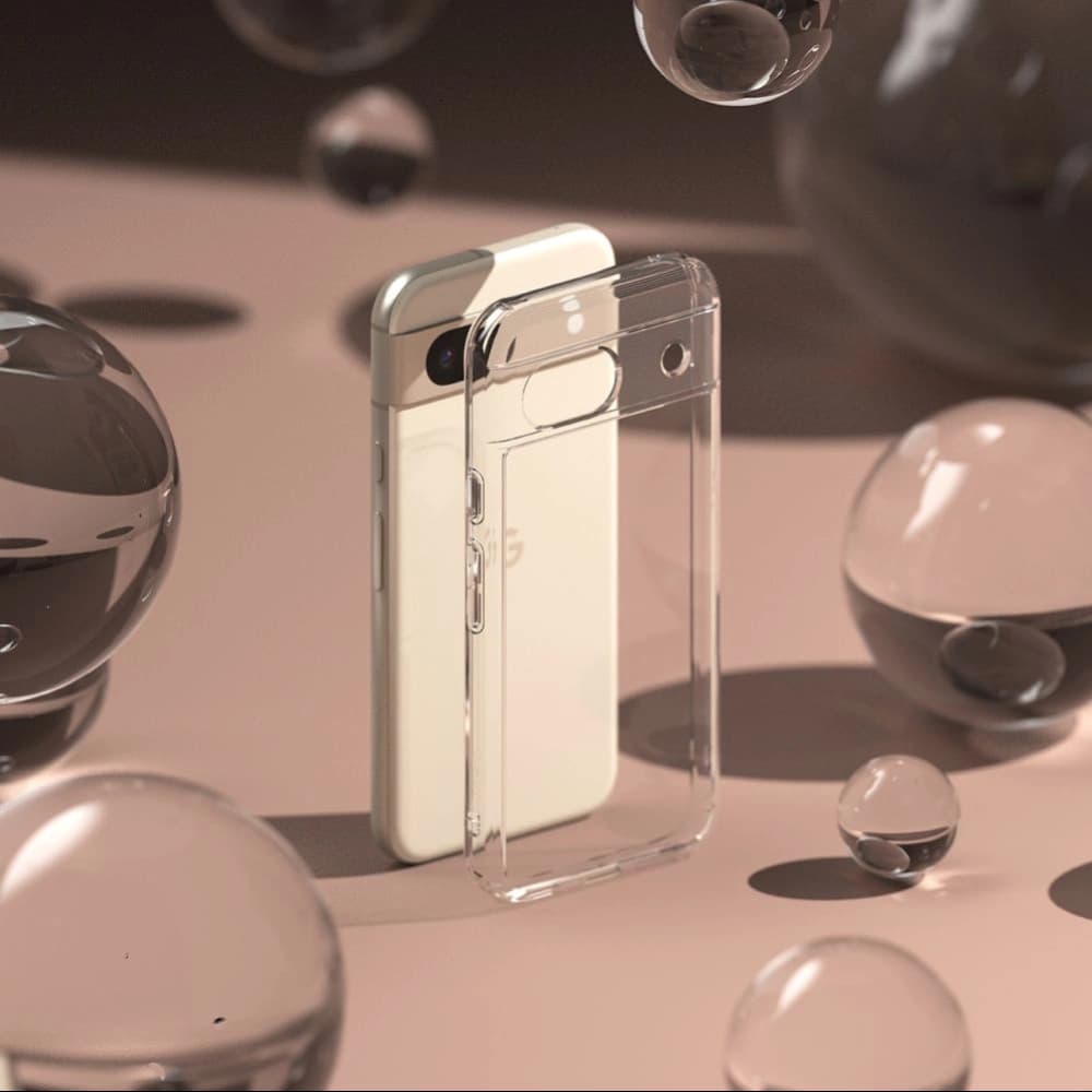 Etui Ringke Fusion Google Pixel 8a Átlátszó - 3