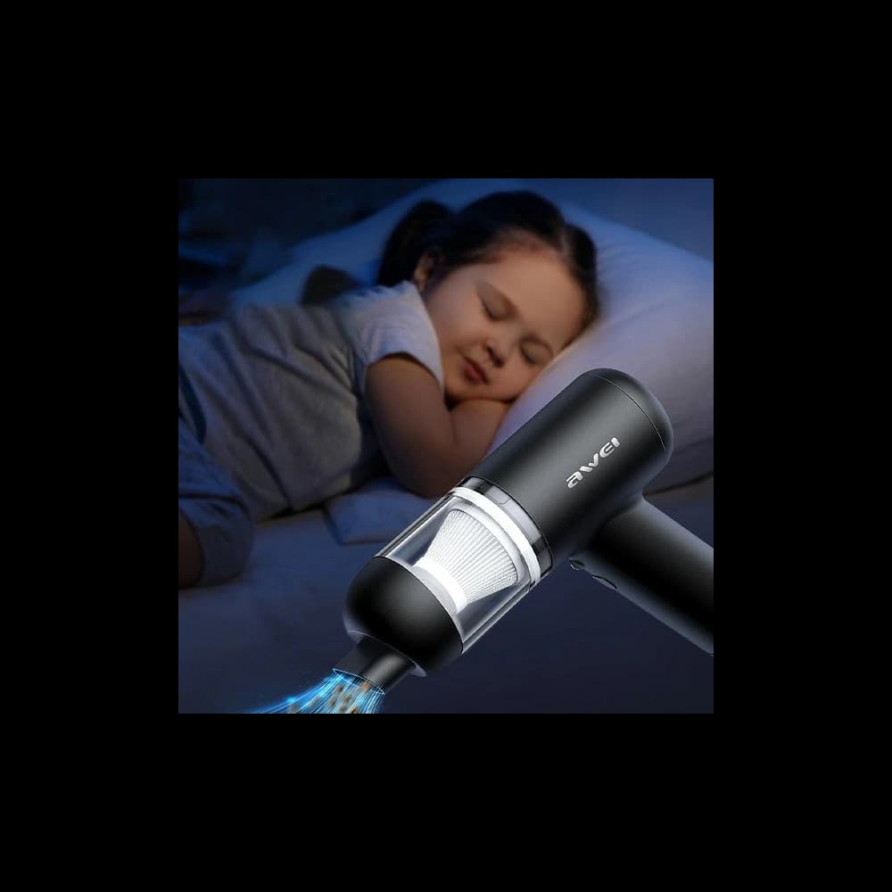 AWEI V2 vezeték nélküli mini porszívó fekete - 8