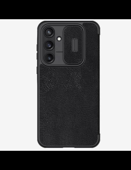 Case Nillkin Qin Pro Lederhülle Samsung Galaxy A55 5G Schwarz / Black