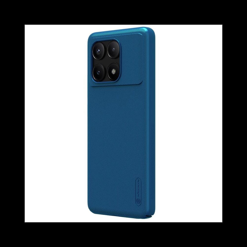 Etui Nillkin Super Shield Xiaomi Redmi K70E / Poco X6 Pro 5G Peacock Blue - 2