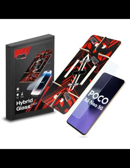 Hibrid üveg GrizzGlass HybridGlass Easy a Xiaomi POCO X6 Neo-hoz