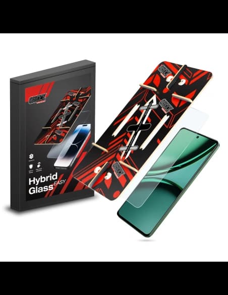 Hybriertes Glas GrizzGlass HybridGlass Easy für Realme Narzo 70 Pro