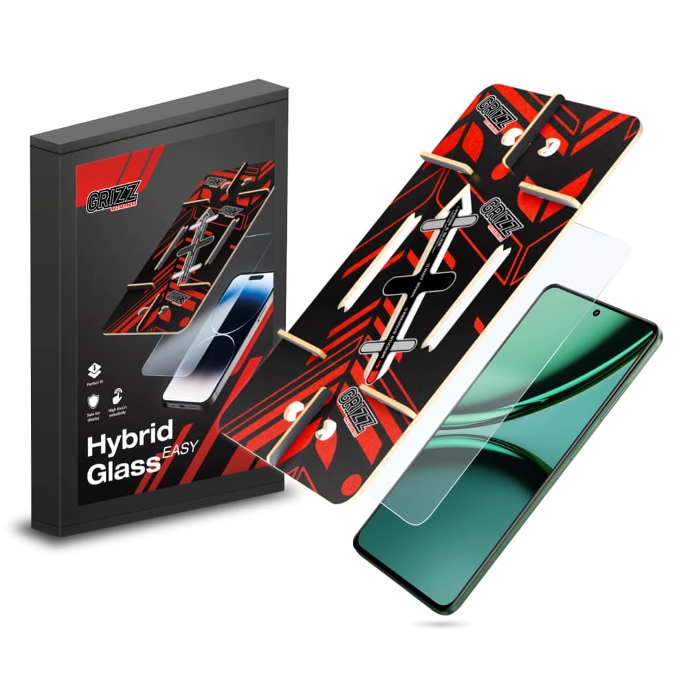 Hybriertes Glas GrizzGlass HybridGlass Easy für Realme Narzo 70 Pro - 1