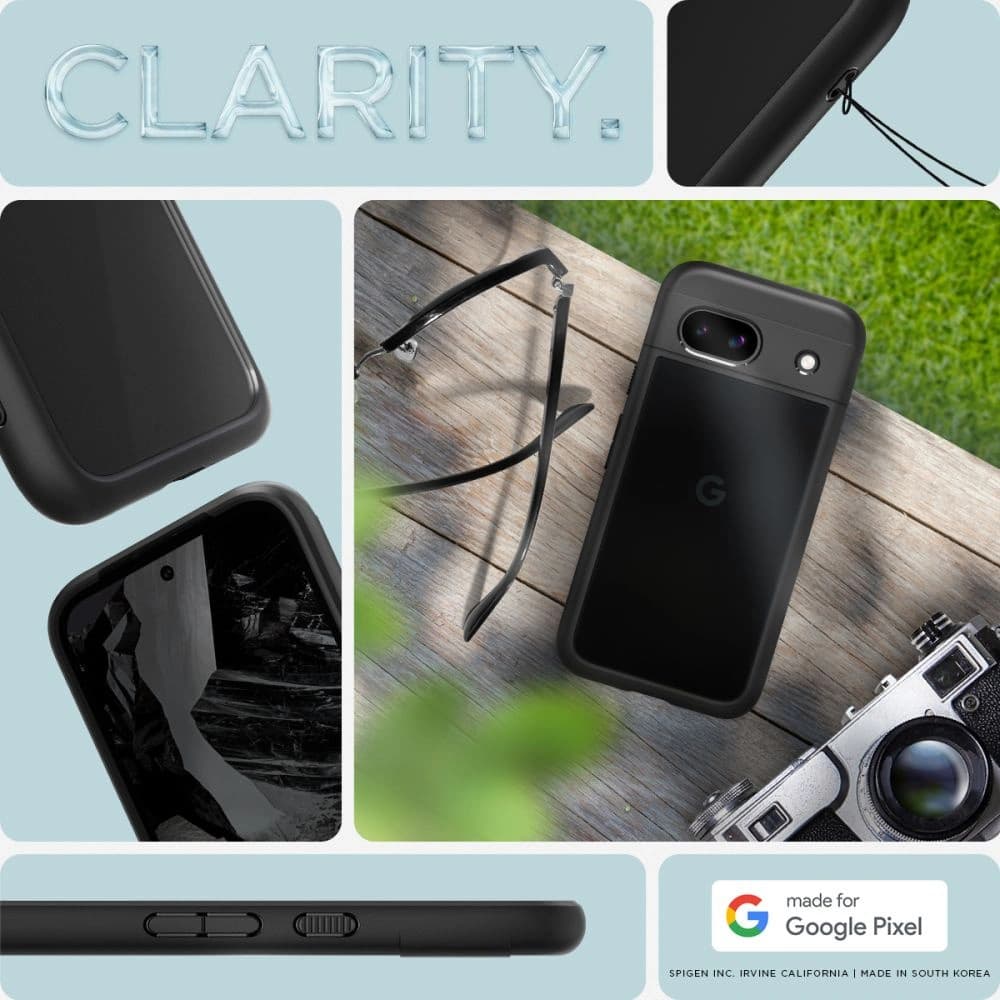 Etui Spigen Ultra Hybrid Google Pixel 8a Negru Mat - 15