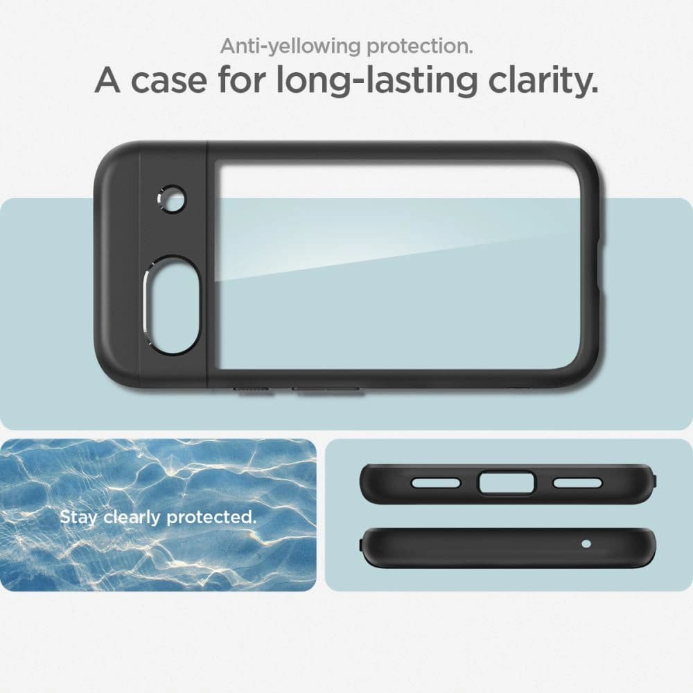 Etui Spigen Ultra Hybrid Google Pixel 8a Negru Mat - 17