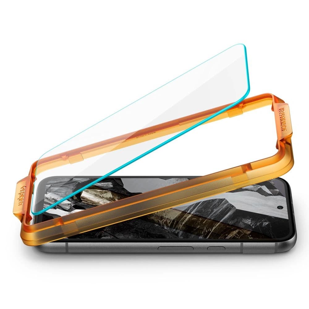 Edzett üveg Spigen GLAS.tR AlignMaster Google Pixel 8a Clear [2 PACK] - 4