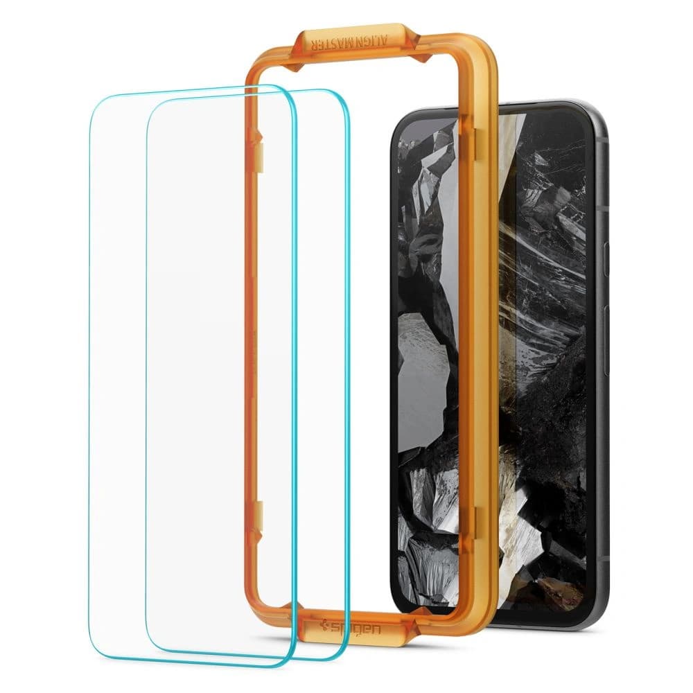 Edzett üveg Spigen GLAS.tR AlignMaster Google Pixel 8a Clear [2 PACK] - 6