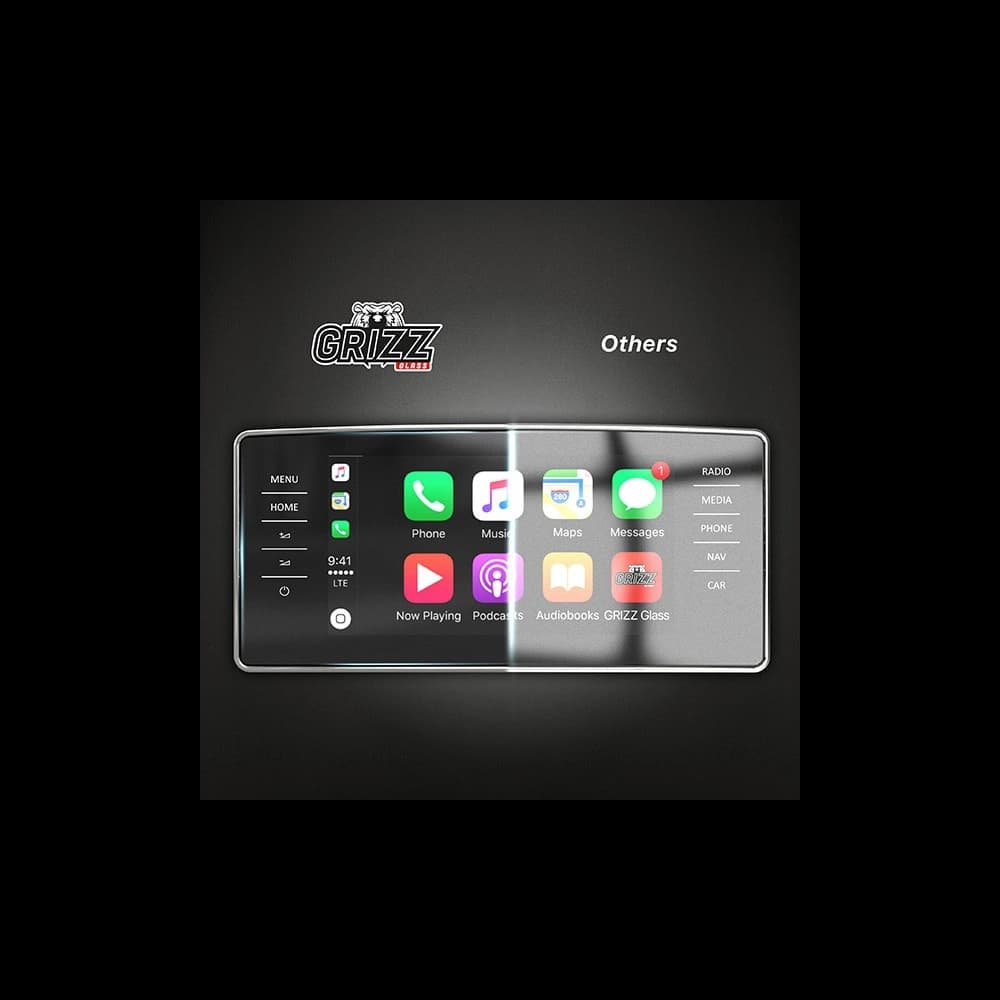 Matte GrizzGlass CarDisplay Protection Citroen C4 3 10" 2021-2025 - 2