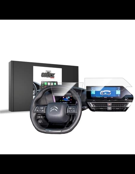 Folia ceramiczna GrizzGlass CarDisplay Protection do Citroen C4 3 10" 2021-2024 [2w1]