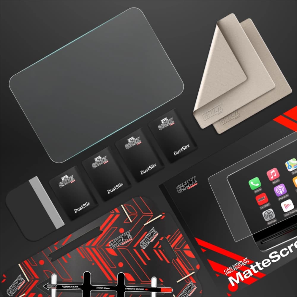 Fólie matná GrizzGlass MatteScreen Easy pro Tesla Model 3 2017-2024 - 8