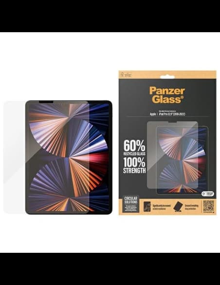 Szkło hartowane PanzerGlass Ultra-Wide Fit Apple iPad Pro 12.9 2020/2021/2022 (4., 5. i 6. generacji) Screen Protection