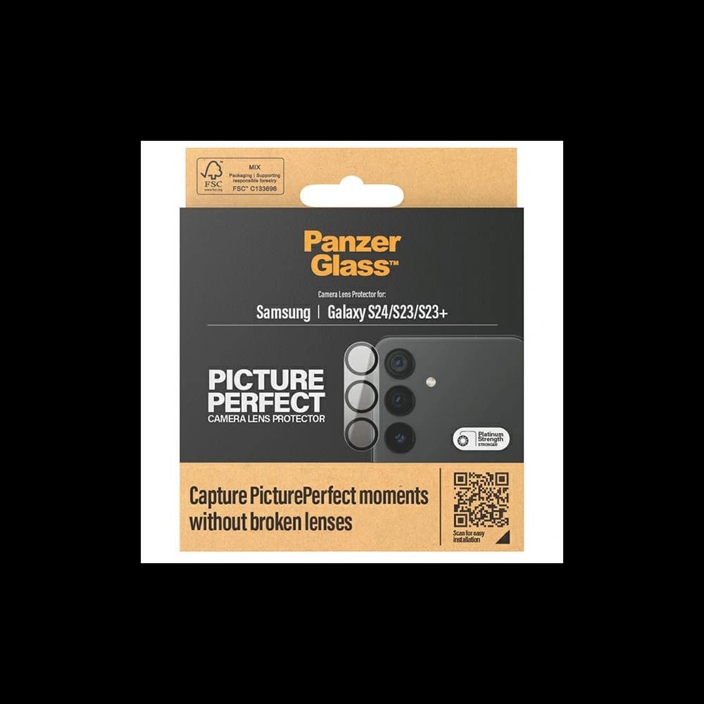 Törhetetlen üveg a PanzerGlass Picture Perfect Samsung Galaxy S24 fényképezőgép lencséjére - 4
