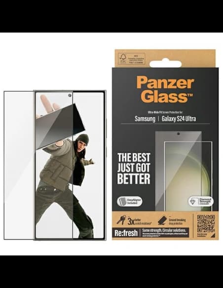 Sticlă temperată PanzerGlass Ultra-Wide Fit Samsung Galaxy S24 Ultra