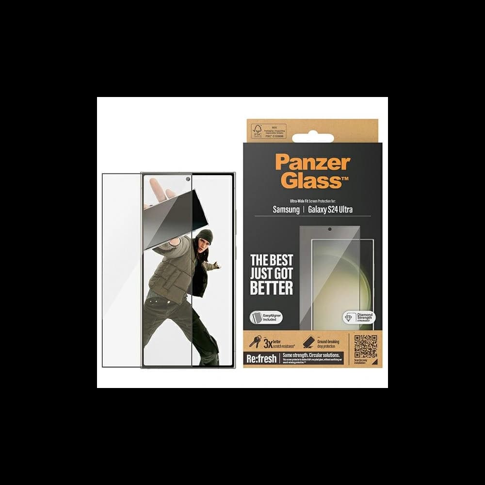 PanzerGlass Ultra-Wide Fit Samsung Galaxy S24 Ultra