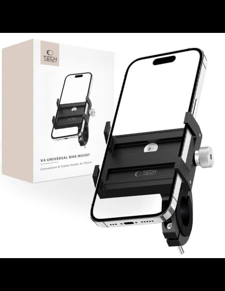 Fahrradhalter Tech-Protect V4 Universelle Fahrradhalterung Schwarz