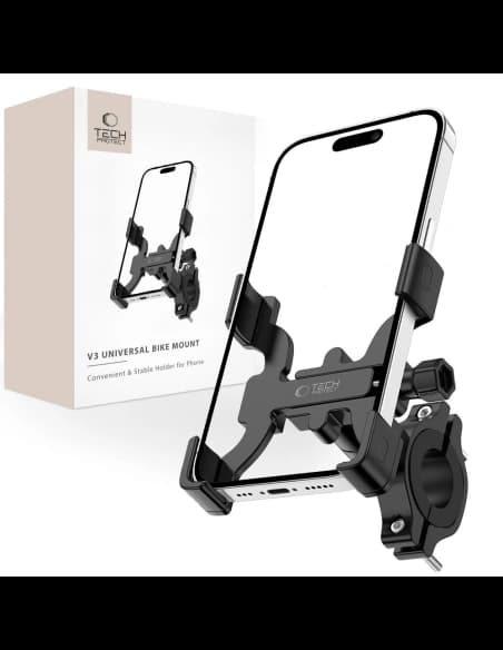 Fahrradhalterung Tech-Protect V3 Universal Bike Mount schwarz