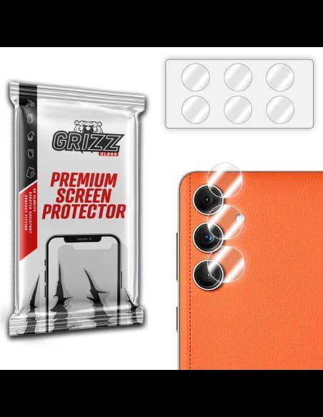 Üveg a GrizzGlass HybridGlass fényképezőgéphez Samsung Galaxy F55-hez