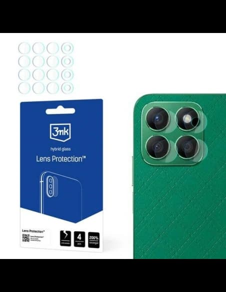 Hibrid üveg a fényképezőgép objektívhez 3MK Lens Protect Honor X8B [4 PACK]