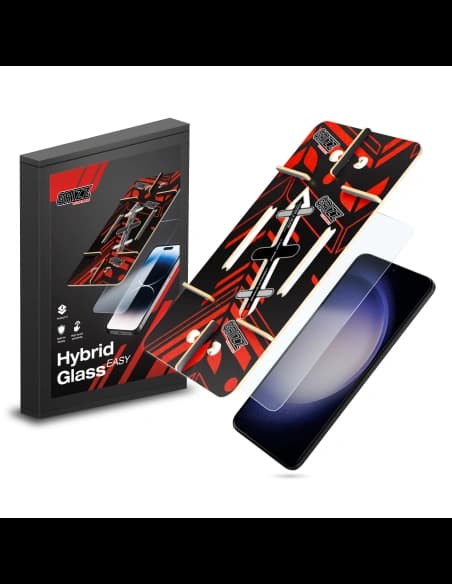 Hybriertes Glas GrizzGlass HybridGlass Easy für Samsung Galaxy S24