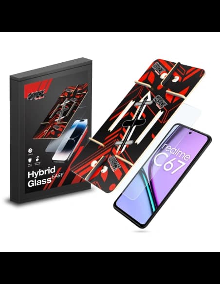 GrizzGlass HybridGlass Easy pentru Realme C67