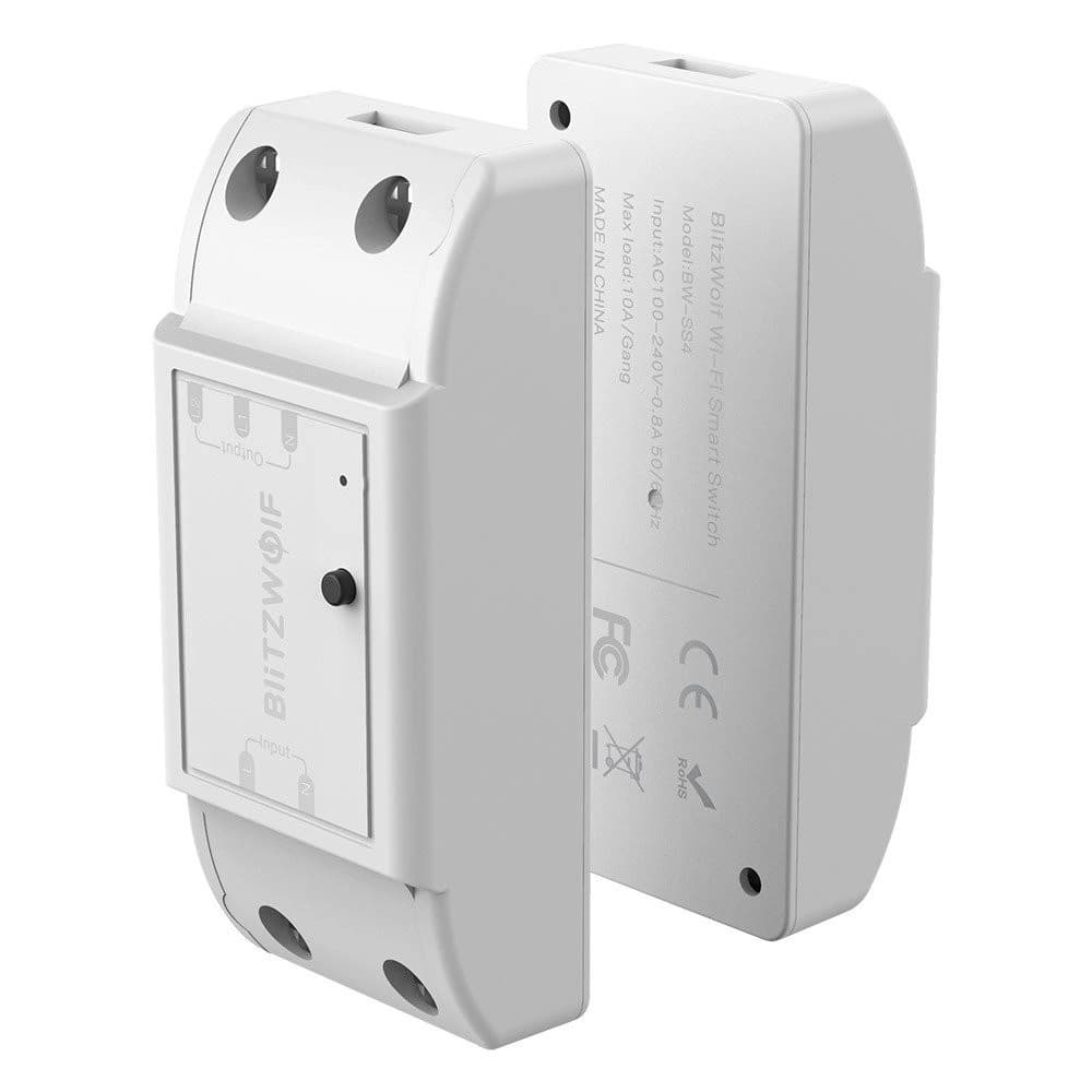 BlitzWolf WiFi Smart Switch BW-SS4 2200W, DIY (2-Kanal) - 2