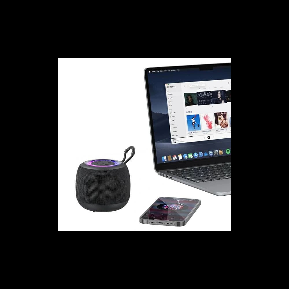 USAMS YIN Sorozat US-YX014 Bluetooth 5.3 1200mAh Mini Vezeték nélküli Hangszóró - 4