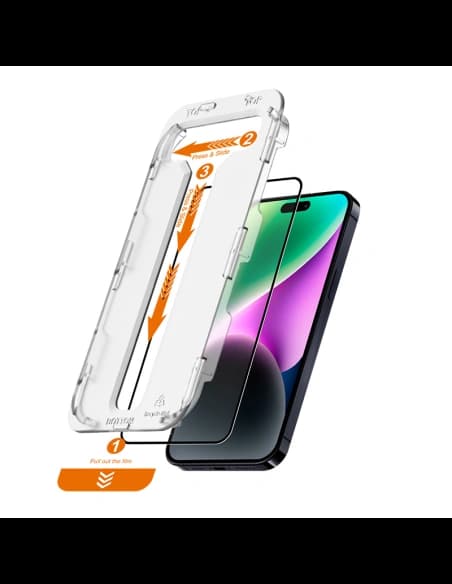 Edzett üveg Crong EasyShield Apple iPhone 14 / iPhone 13 / iPhone 13 Pro [2 PACK]